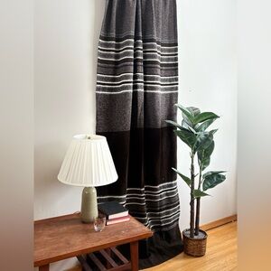 Vintage MCM Brutalist Drapes 94x42 Made in Canada Heavy Textured Pair